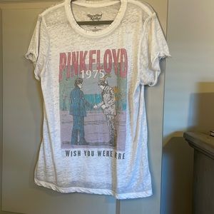 RECYLCED KARMA distressed tee, Size M, barely worn.